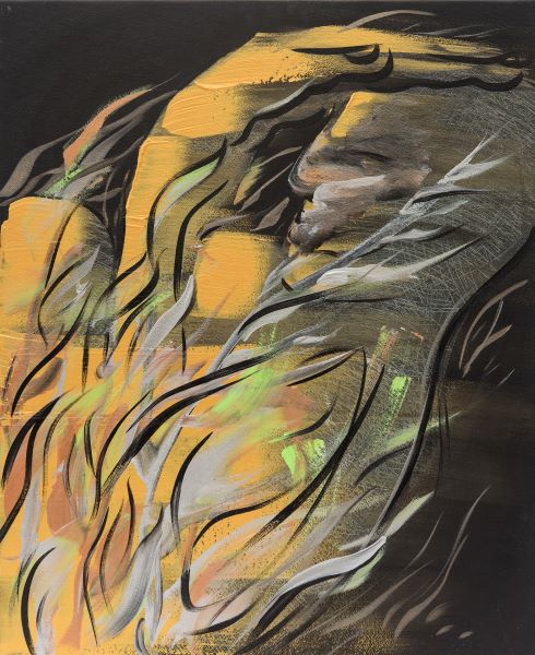 [2015] Enlightenment at Dawn, Acry...vas, 73x53cm